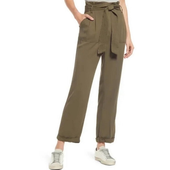 Treasure & Bond Pants & Jumpsuits Treasure Bond Size 6 Olive Paper